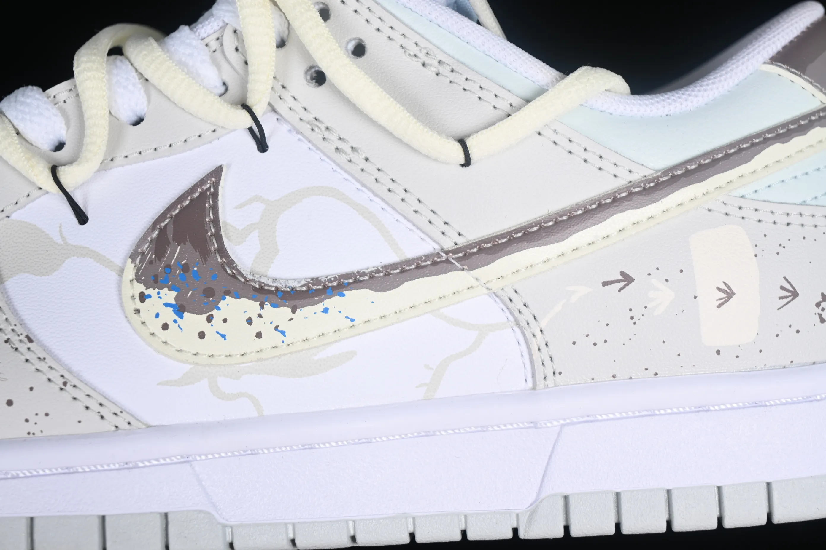 All Categories Nk SB Dunk Series Nk SB Dunk Low Low-top Sneakers Nk Dunk Low "Neutral" Urban Ruins Taupe Retro Deconstruction SB Strap Low-top Casual Sneakers DV0831-101